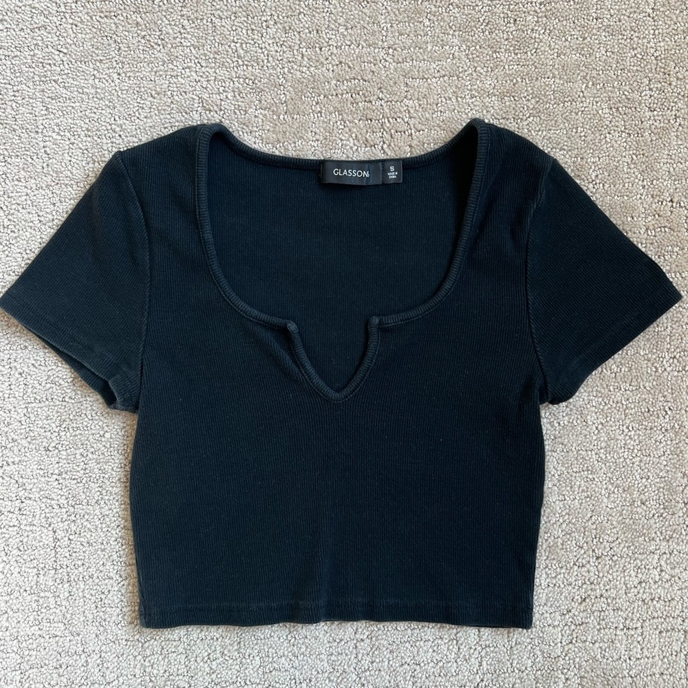 Glassons Notched Baby Tee